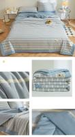 Bonenjoy, 1 unidad, edredón de verano, edredón de estilo a cuadros, edredón fino suave, manta acolchada para habitación de niños y adultos (sin funda de almohada) - details 10