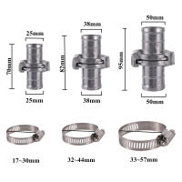Conexiones de tubería de agua de jardín, accesorios de tubería de 25mm, 40mm, 48mm, abrazadera de manguera, accesorios de tubo de Garten para agricultura - details 1