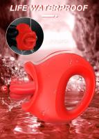 Juguete Rosa vibrador de succión para mujer, estimulador de clítoris con lengua, succionador de pezón Oral, productos para adultos, Juguetes sexuales para mujeres - details 1