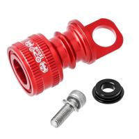 Adaptador de Pedal de liberación rápida de aleación de aluminio, Base de montaje de marco de bicicleta ultraligera antioxidante, hebilla QR anticorrosión - details 10