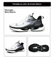 Zapatillas de deporte que absorben los golpes Zapatos de malla de fondo suave de verano Zapatos para correr ultraligeros con plataforma - details 24