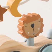 Juguetes Montessori de madera, bloques de animales, estrellas, Luna, tren envolvente, juguete de apilamiento de coordinación - details 11