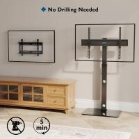 Soporte TV Pie para Pantallas de 30-70 Pulgadas de Curvos Planos Plasma OLED LCD LED hasta 40 kg, Soporte Suelo TV Altura Ajustable, 600x400 mm - details 5