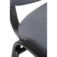 Silla de Visitas Ken en Tela I Silla de Conferencias Apilable I Silla de Reuniones con Capacidad máx. 120 kg I Color:, Color:Gris - details 5