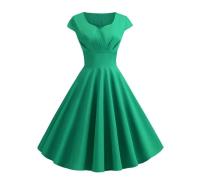 Vestido Pin Up Vintage Rockabilly para Mujer en Verano 2025 Elegante Falda de Fiesta Retro Casual - details 16