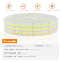 GAHADA Tira de LED COB de Alta Densidad Impermeable IP65, 24V Luz Flexible para Decoración de Habitaciones 320LEDs/m Iluminación de Alta Calidad - details 4