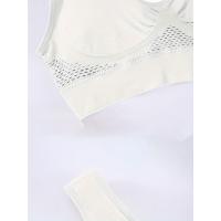 Sujetador deportivo con almohadillas incorporadas, transpirable, alta elasticidad, sin aros, perfecto para yoga, fitness, correr - details 24
