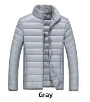 Chaqueta impermeable informal para hombre, chaqueta acolchada ligera portátil para exteriores, otoño e invierno, plumón de pato blanco ultraligero - details 11