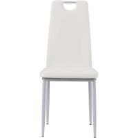 Sillas de Comedor Juego de 4 Sillas de Metal para Cocina, Silla de Mesa Comoda Silla con Asiento Tapizado, Negro - details 124
