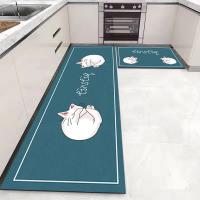 Alfombra de Cocina para Suelo Alfombra de Dormitorio para Sala de Estar Alfombra de Área Botones para Pasillo Alfombra Lavable Suave Antideslizante para Entrada de Baño - details 6
