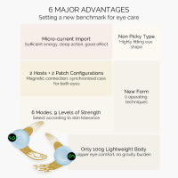 EMS parche máscara para ojos masaje de belleza para ojos levantamiento Facial antiarrugas cuidado de la piel ojeras alivia la fatiga - details 7