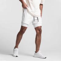 Pantalones cortos corrientes de la surf del sudor activo de la aptitud respirable para hombre del verano del logotipo de encargo del envío rápido - details 12
