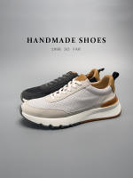 Zapatos hechos a mano de cuero genuino de moda auténtica de cuero de vaca transpirable zapatos de hombre - details 22