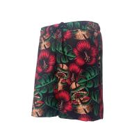 bañador hombre,Pantalones cortos deportivos con estampado de flores y dientes para hombre, Estilo Hawaiano informal, ropa de verano - details 2