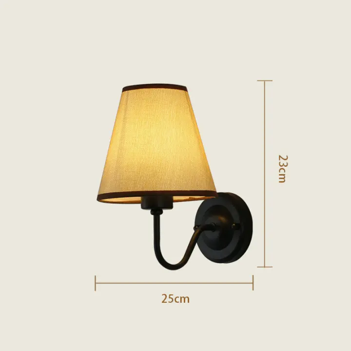 Faros de Pared de Bronce Rústico, Diseño Moderno de Medio signo, Ideal para Peluquería, Baño, Hotel - 1