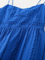 BUNO-Falda Midi bordada con tirantes para mujer, falda informal ahuecada con estilo de moda, novedad de primavera y verano, 2024ZAR - details 8