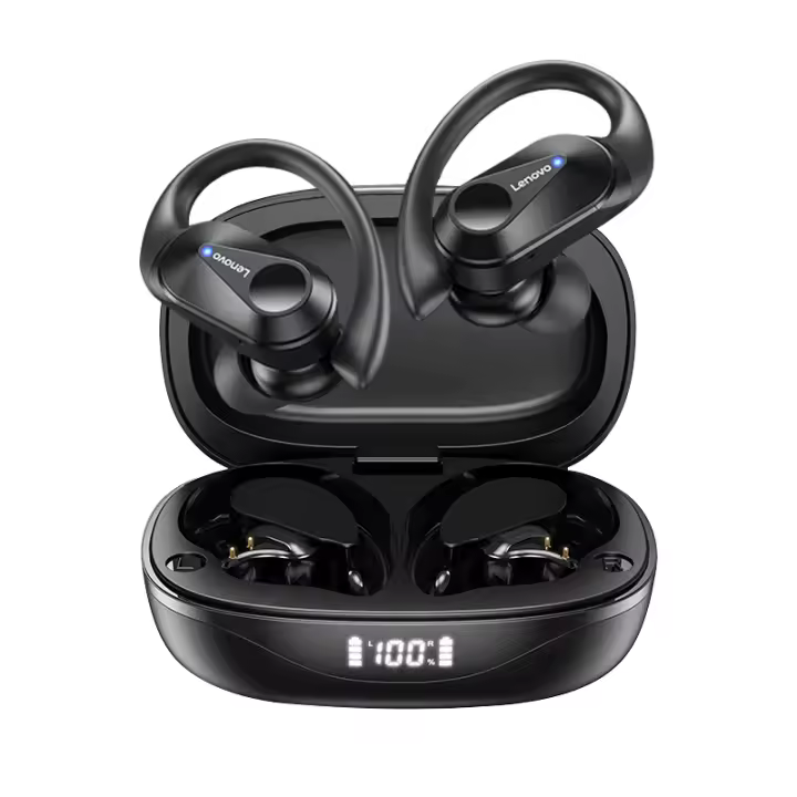 Lenovo-auriculares inalámbricos LP75 TWS, cascos deportivos con Bluetooth, resistentes al agua, estéreo HiFi, reducción de ruido, con micrófonos, 2024 - 1