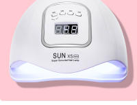 Secador de uñas de 45LED Lámpara LED para curar todo el esmalte de uñas de Gel con pantalla táctil LCD grande Sensor inteligente para salón de manicura de marca Clou Beaute - details 4