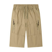 Pantalones Cargo Cortos de Algodón Puro para Hombres CHAIFENKO Versátiles, Transpirables, Ajuste Regular, Largo de Verano - details 5