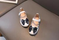 Zapatos planos de cuero para niñas pequeñas, zapatillas clásicas de princesa con lazo, a la moda, para primavera y verano, 2024 - details 8