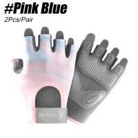 Guantes de ciclismo antideslizantes para mujer, manoplas finas y transpirables de medio dedo para gimnasio, levantamiento de pesas, Yoga, culturismo y entrenamiento, 1 par - details 15