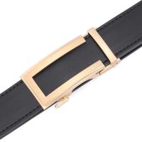 Cinturón de cuero hueco con hebilla automática para hombres y mujeres, cinturón unisex, moderno y popular - details 7