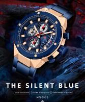 Reloj de cuarzo elegante de negocios de lujo para hombre, reloj de pulsera con banda de acero luminosa resistente al agua, gran regalo para novio/esposo - details 0