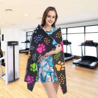 Toallas de playa de microfibra, toalla absorbente súper suave para nadar de secado rápido para natación, deportes, playa, Camping, gimnasio, - details 9