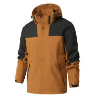 Chaqueta de una sola capa para hombre, cortavientos impermeable, transpirable, resistente al desgaste, sección delgada, para exteriores, Otoño e Invierno - details 2