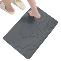Indoor Diatomite Stone Bath Mat Diatom Mud Soft Mat Water Absorption Quick Drying Diatomite Stone Shower Mat Entryway Rugs - details 1