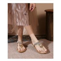 Elegantes Sandalias de Tacón Alto para Mujer Punta Redonda con Diamantes de Imitación - details 19