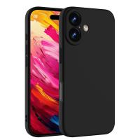 Funda suave de silicona mate de lujo ultrafina a prueba de golpes para iPhone 16 Plus negro sólido completo para Apple iphone 16 Pro Max contraportada - details 5