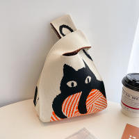Nuevo Bolso de Moda para Mujer Bolso de Mano Casual de Lana Tejida Multicolor con Estilos Variados - details 67