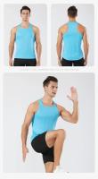 Camiseta de maratón para, camiseta deportiva, camiseta sin mangas para, ropa de gimnasio, camiseta de entrenamiento deportivo - details 19