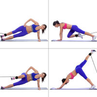 Correas Ajustables D-Ring para Gimnasio con Correa para Pies Cable Hine Fiess Accesorios para Ejercicios de Muslo y Glúteo - details 6