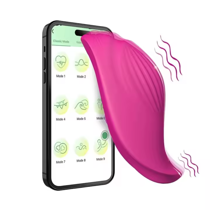 Vibrador de Mariposa Impermeable Control Remoto de Ropa Interior 9 Vibraciones para Mujeres o Parejas Juguetes Sensuales de Salud - 1