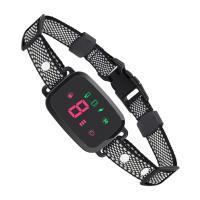 Collar antiladridos de Control automático, pantalla a Color de moda con ajuste humanizado más seguro, adecuado para perros, entrenamiento diario - details 2