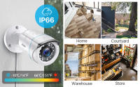 ZOSI-sistema de cámaras de seguridad para interiores y exteriores, grabador de vídeo DVR 1080P H.265 + 8CH 5MP Lite HD TVI con HD 1920TVL 1080P - details 13
