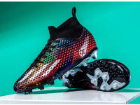 Botas de Fútbol Hombre 2025 Caña Alta con Tacos Largos o Cortos TF |   Antideslizantes, Ligeras y Profesionales – Tallas 34-45 - details 28