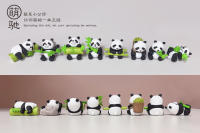 Set de Miniaturas de Panda 8 Figuras de Resina para Decoración de Casa DIY - details 8