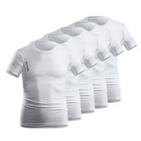 Pack 5 Hombre manga corta Carrera deportiva Camisetas Básicas ORIGINAL en Varios Colores |   Casual |   Rápido seco |   ligero transpirable |   Tallas M-5XL - details 1