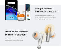 Realme Buds Air 6 Auriculares Inalámbricos Cancelación de Ruido Activada, 50 dB, Bluetooth 5.3, 40 Horas de Duración de la Batería, Impermeables para Adultos - details 9