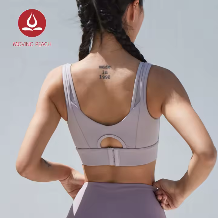 Sujetador de Yoga de moda para mujer, sujetador suave y cómodo para correr, Fitness, BBV - 1