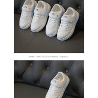 Zapatos blancos para niños, zapatos escolares para bebés, zapatos deportivos blancos, zapatillas para chicas, zapatos transpirables. - details 15