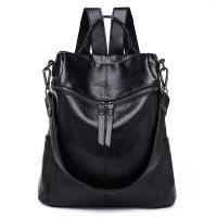 Mochila De Cuero versión coreana para mujer, bolso de viaje de moda salvaje, nueva - details 1