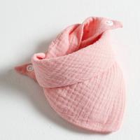 Baberos de Alimentación Suaves de Algodón para Bebés 5 Pcs Botón de Snap Ajustable - details 4