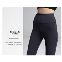 Pantalones De Yoga, Pantalones Micro Acampanados, Mujeres, Outwear Deporte Fitness Cintura Alta Elevación De Cadera Slim Shaper Pantalones - details 6