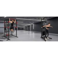 Banco de Pesas Ajustable,Banco Musculación Multifuncional,Banco Abdominales con 8 Posiciones Ajustables y 2 Correas de Entrenamiento,Gimnasio Entrenamiento en Casa Capacidad de Carga 200 KG - details 0