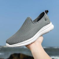 Zapatos Informales de Verano para Hombre 2025 Zapatos Deportivos Antideslizantes Transpirables de Malla Mocasines sin Cordones Talla 35-46 - details 9