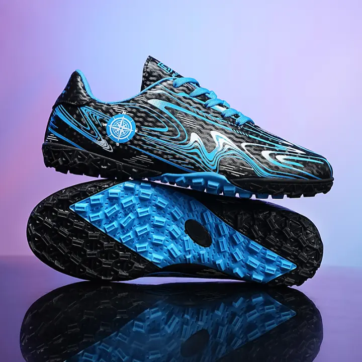 Zapatos de fútbol para niños FG/TF, botas de fútbol escolares, tacos para niños y niñas, zapatillas de deporte para césped, calzado deportivo de entrenamiento atlético al aire libre - 1